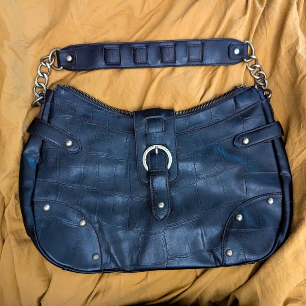 Nine West front buckle shoulder bag